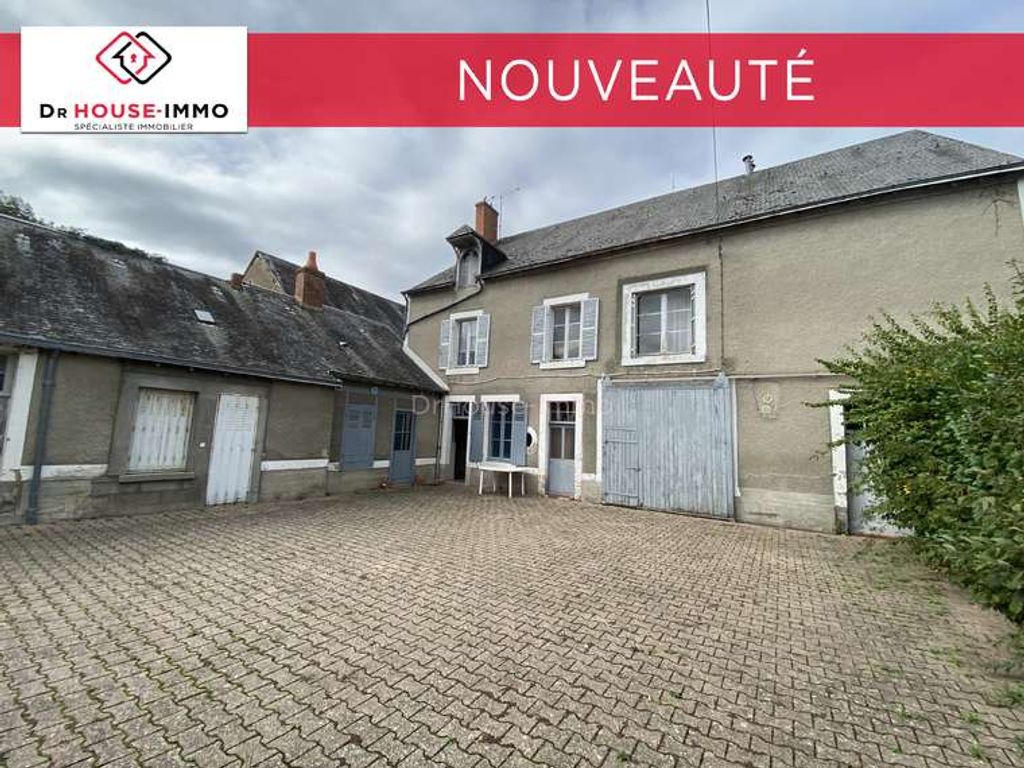 Achat maison à vendre 6 chambres 192 m² - Neuvy-Saint-Sépulchre