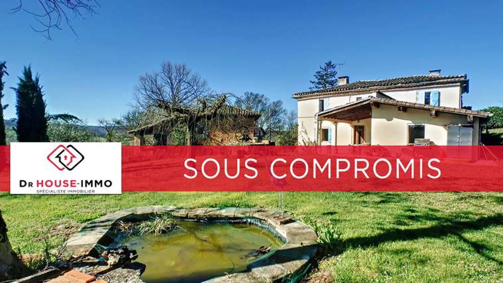 Achat maison à vendre 3 chambres 161 m² - Castelnau-de-Montmiral