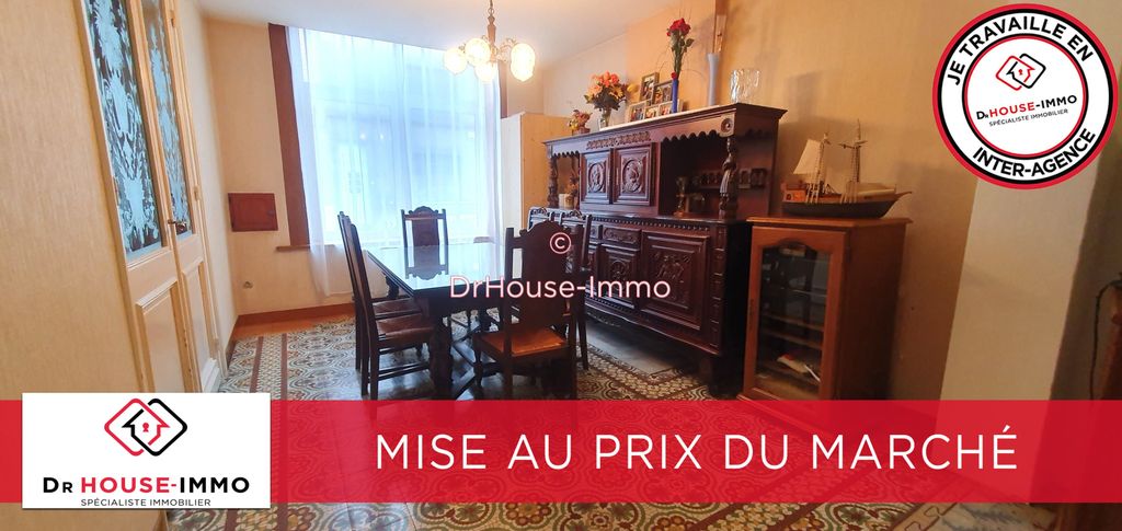 Achat maison à vendre 3 chambres 153 m² - Saint-Amand-les-Eaux