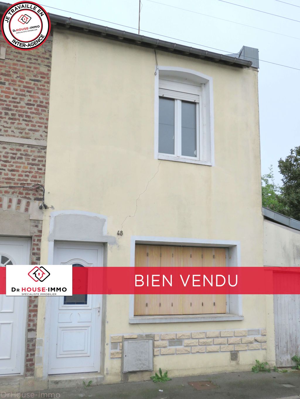 Achat maison à vendre 2 chambres 75 m² - Saint-Quentin