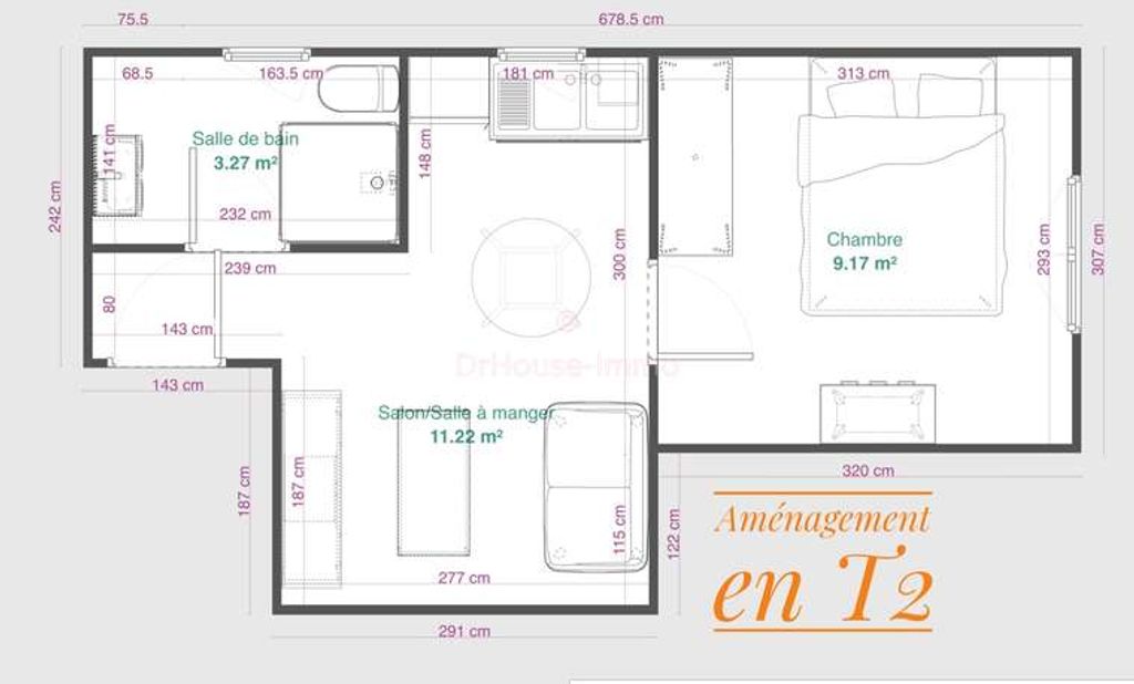 Achat appartement 1 pièce(s) Six-Fours-les-Plages
