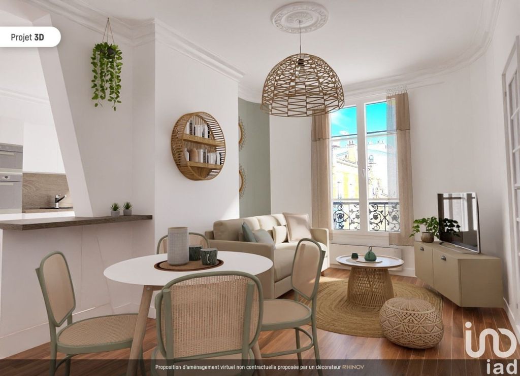 Achat appartement à vendre 3 pièces 60 m² - Montrouge