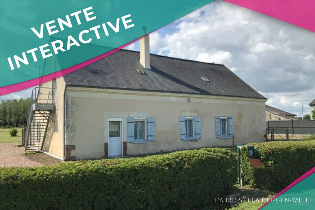 Achat maison à vendre 2 chambres 80 m² - Beaufort-en-Anjou