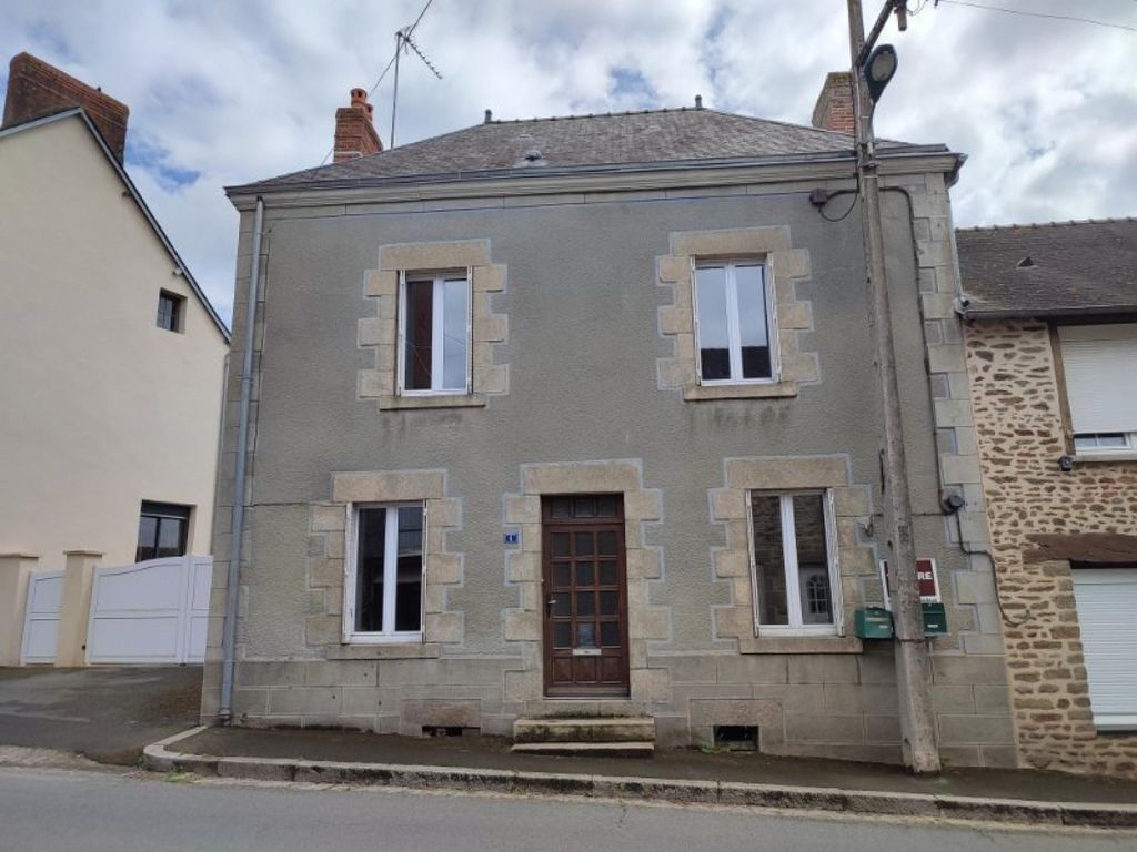 Achat maison à vendre 2 chambres 80 m² - La Chapelle-au-Riboul