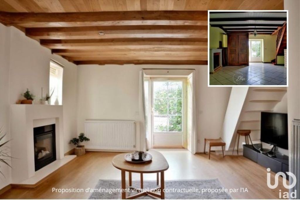 Achat maison à vendre 2 chambres 107 m² - Paizay-Naudouin-Embourie