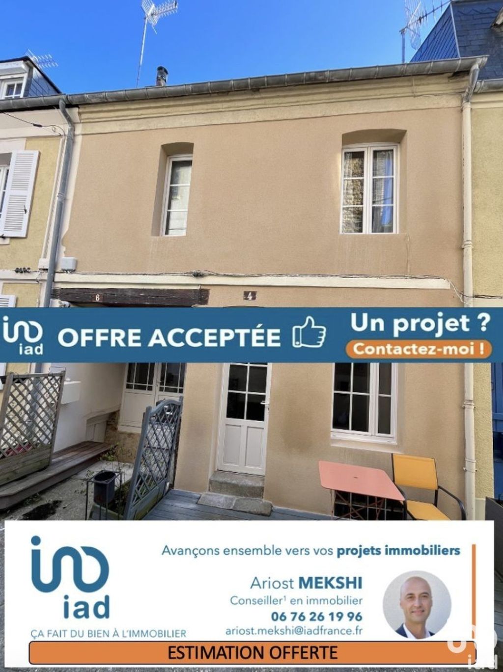 Achat maison à vendre 2 chambres 45 m² - Trouville-sur-Mer