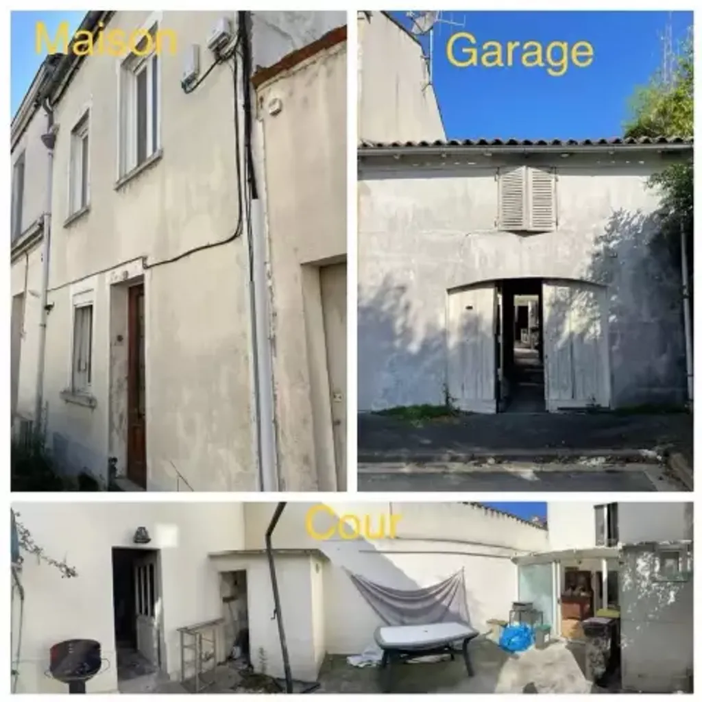 Achat maison à vendre 1 chambre 56 m² - Cognac