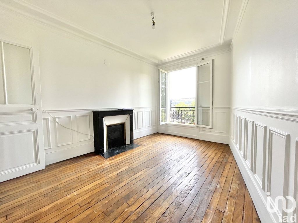 Achat appartement à vendre 3 pièces 40 m² - Paris 19ème arrondissement