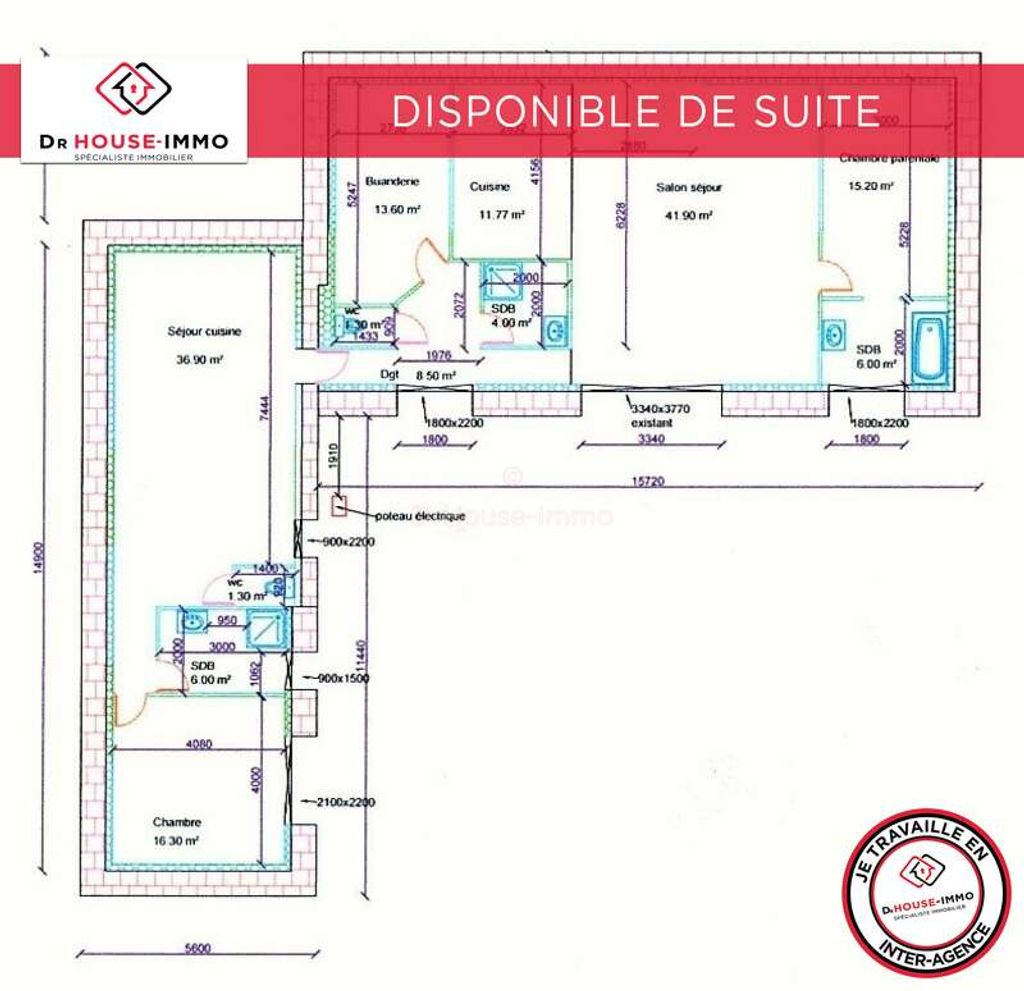 Achat maison à vendre 1 chambre 170 m² - Châteaubriant