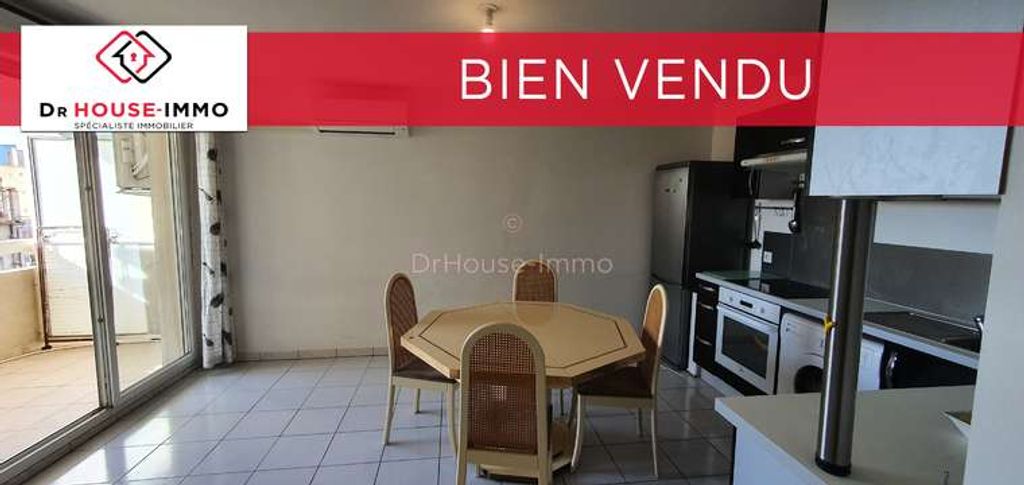 Achat appartement à vendre 2 pièces 41 m² - Marseille 14ème arrondissement