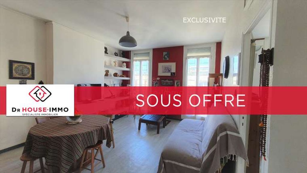 Achat appartement à vendre 2 pièces 48 m² - Marseille 5ème arrondissement