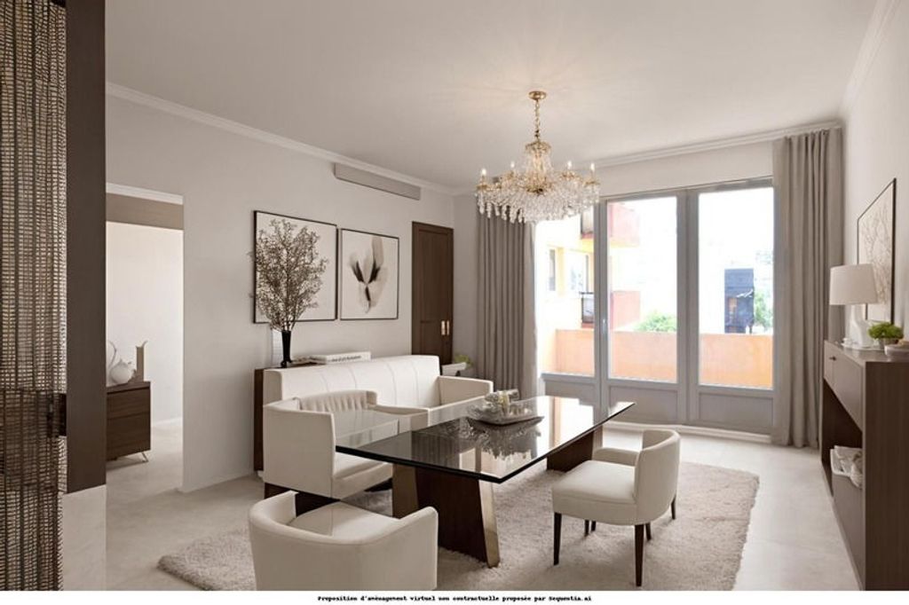 Achat appartement à vendre 4 pièces 68 m² - Paris 19ème arrondissement