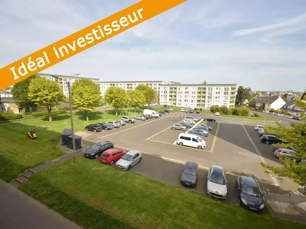 Achat appartement à vendre 4 pièces 69 m² - Saint-Brieuc
