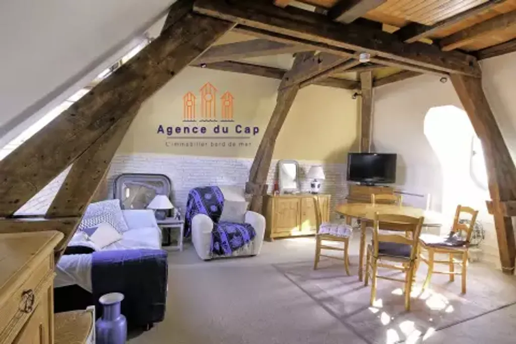 Achat appartement à vendre 2 pièces 32 m² - Saint-Aubin-sur-Mer