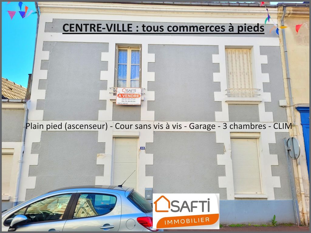 Achat maison à vendre 2 chambres 125 m² - Descartes