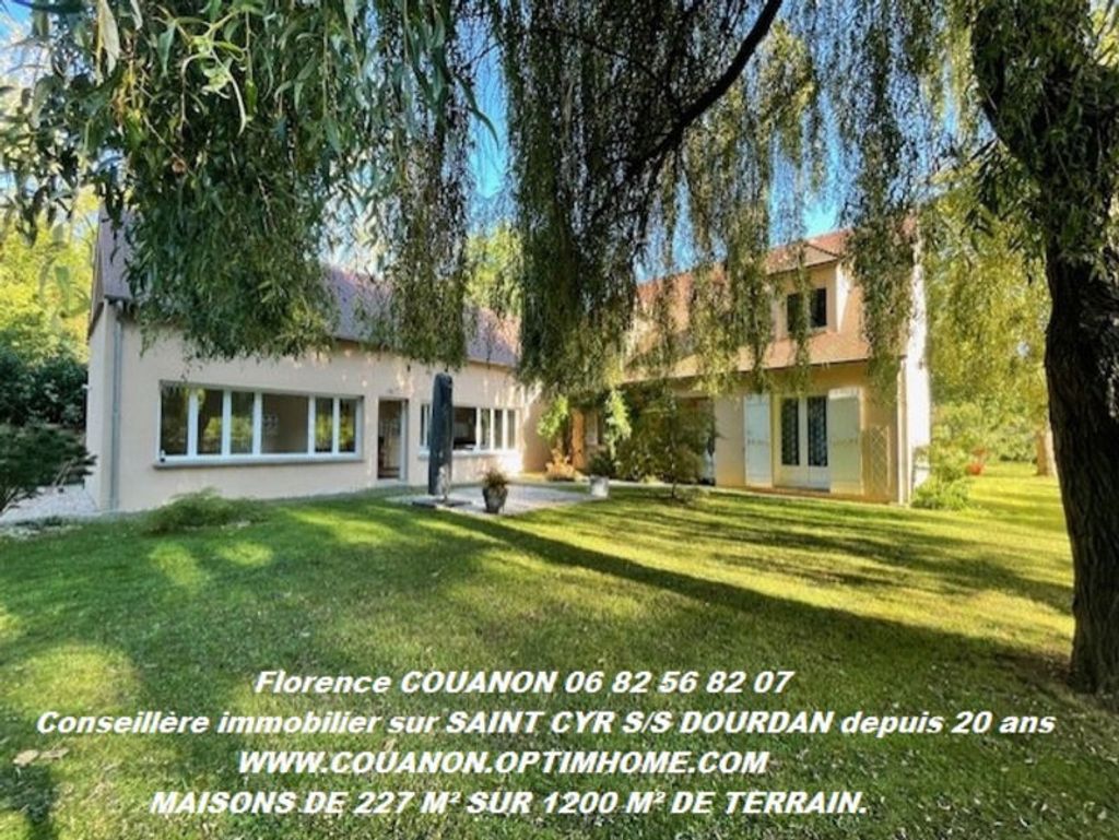 Achat maison à vendre 5 chambres 225 m² - Saint-Cyr-sous-Dourdan