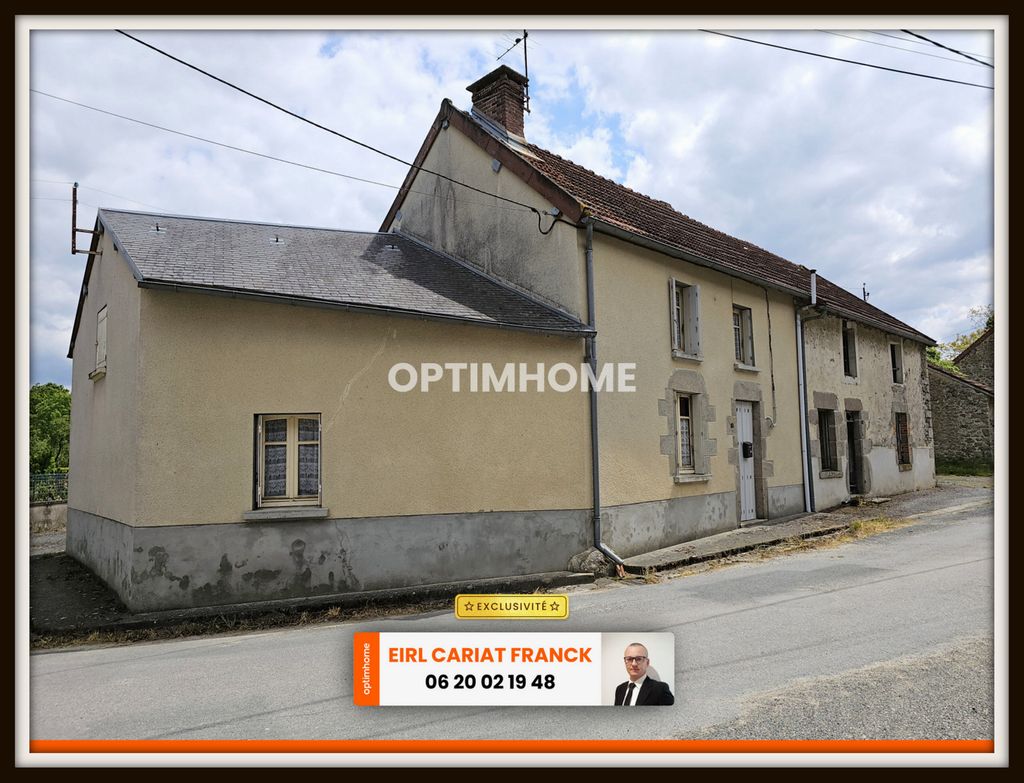 Achat maison à vendre 2 chambres 72 m² - Fursac