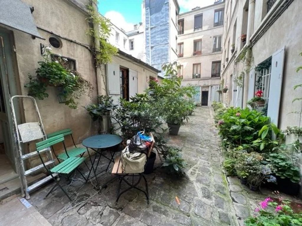 Achat studio à vendre 10 m² - Paris 18ème arrondissement
