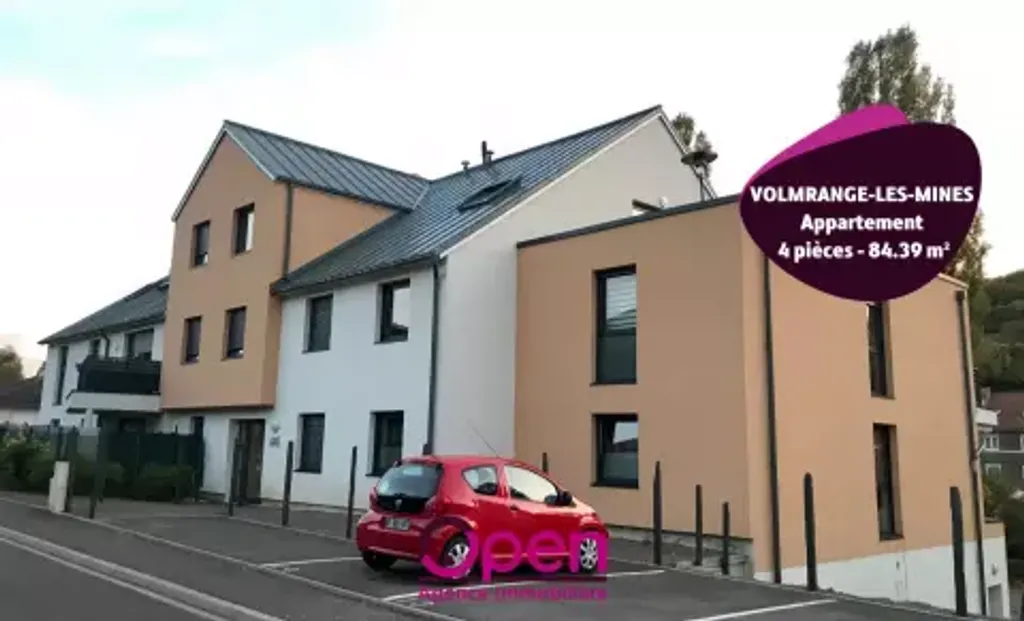 Achat appartement à vendre 4 pièces 84 m² - Volmerange-les-Mines