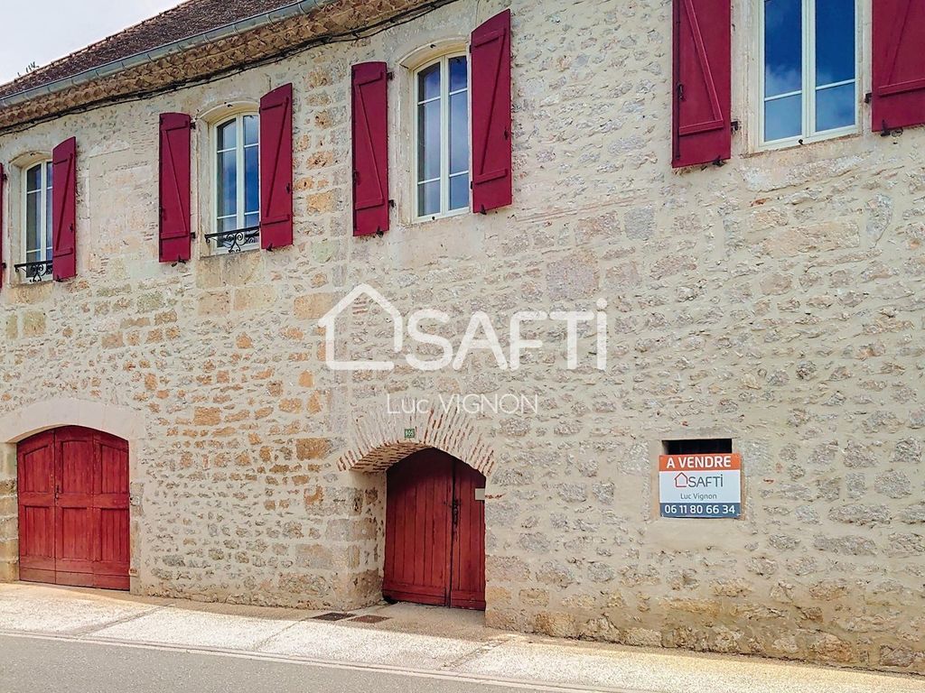 Achat maison à vendre 4 chambres 160 m² - Saint-Vincent-Rive-d'Olt