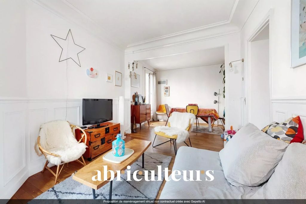 Achat appartement 4 pièce(s) Paris 14ème arrondissement