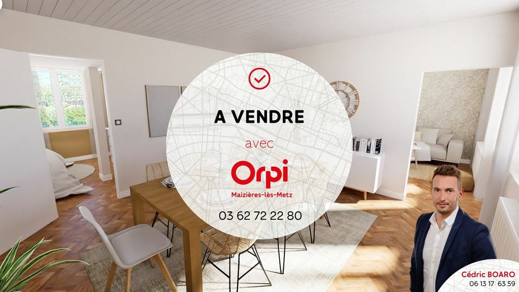 Achat maison à vendre 3 chambres 105 m² - Maizières-lès-Metz