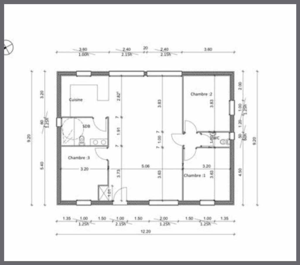 Achat maison à vendre 3 chambres 108 m² - Saint-Léonard