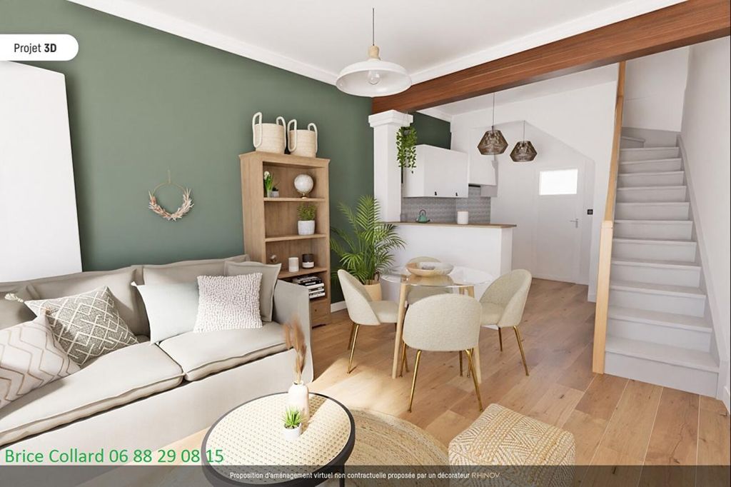 Achat maison à vendre 3 chambres 78 m² - Villers-Saint-Paul