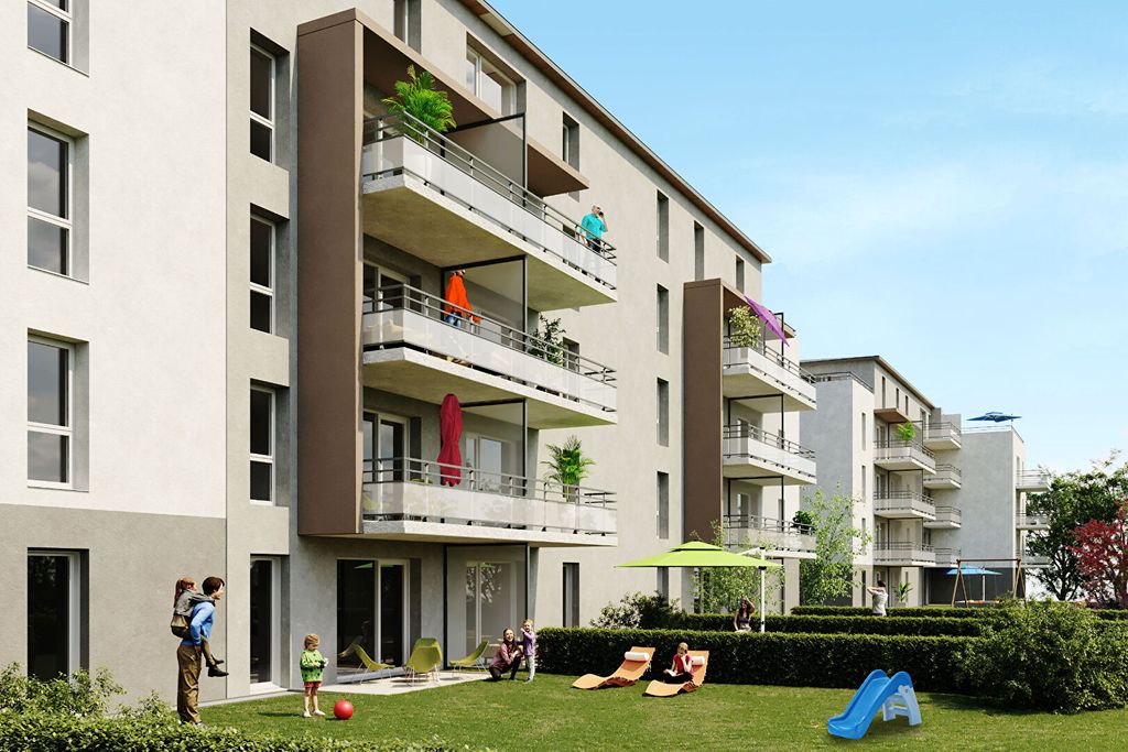 Achat appartement à vendre 4 pièces 77 m² - Fontaine-lès-Dijon