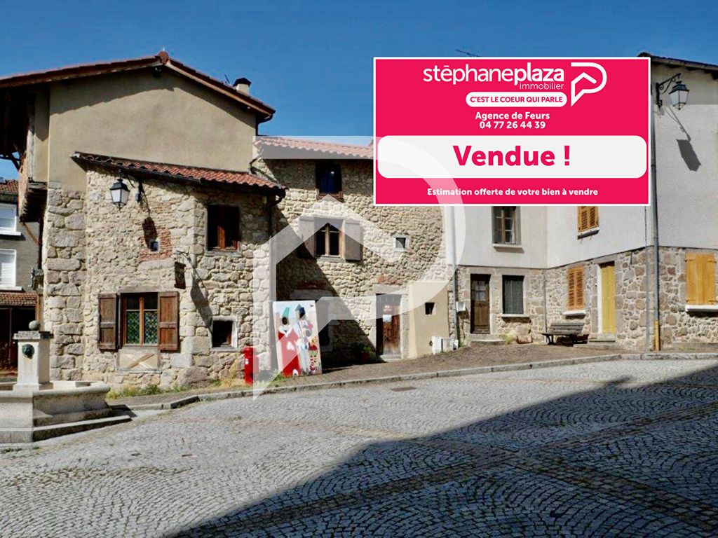 Achat maison à vendre 2 chambres 60 m² - Chambost-Longessaigne