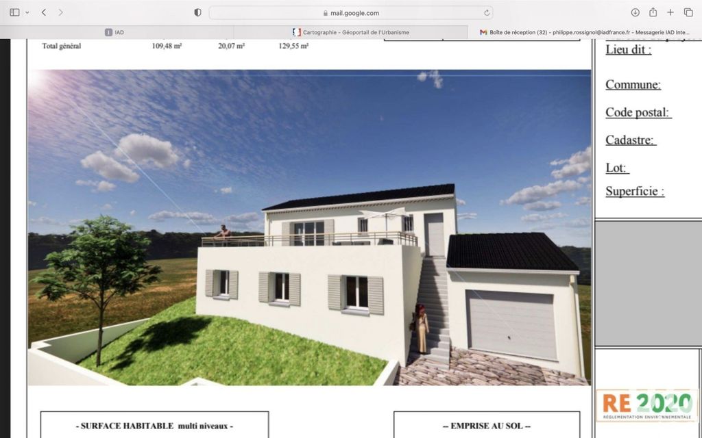 Achat maison à vendre 4 chambres 106 m² - Piolenc