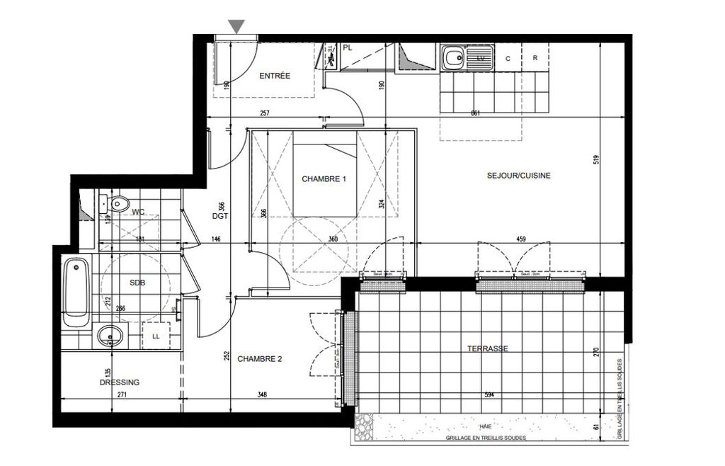 Achat appartement à vendre 3 pièces 69 m² - Houilles
