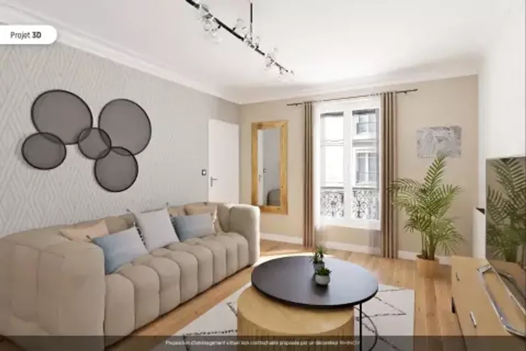 Achat appartement à vendre 3 pièces 69 m² - Paris 11ème arrondissement
