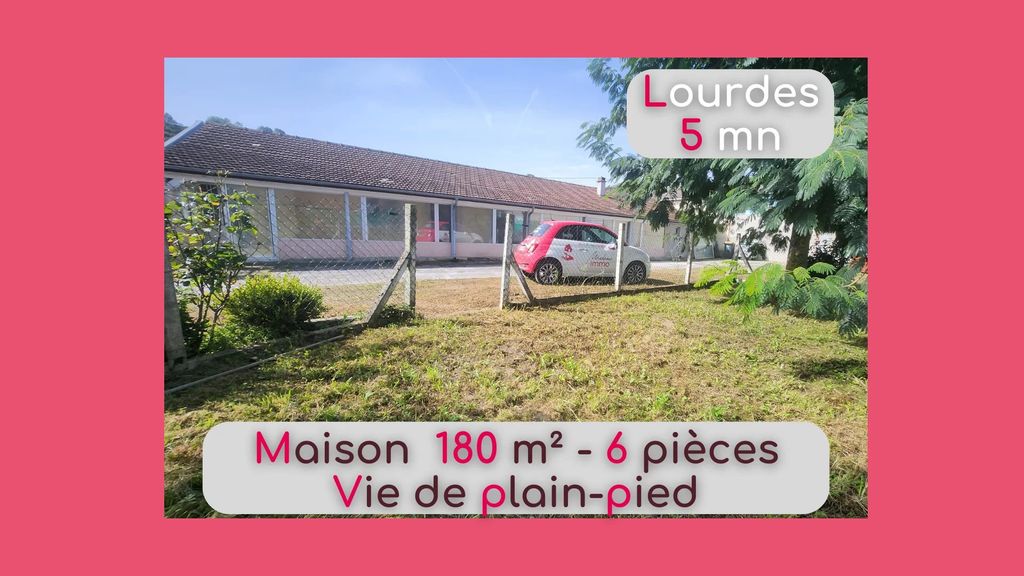 Achat maison à vendre 3 chambres 180 m² - Lourdes