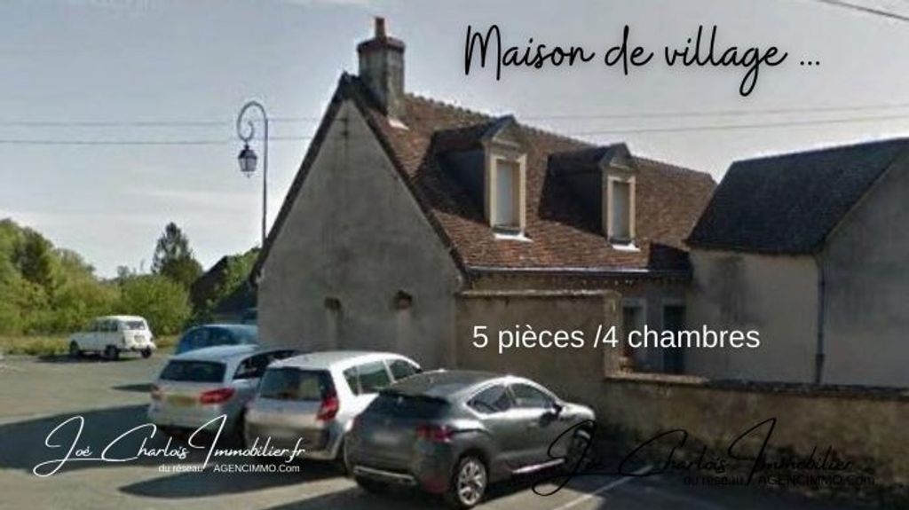 Achat maison à vendre 4 chambres 118 m² - Nouans-les-Fontaines