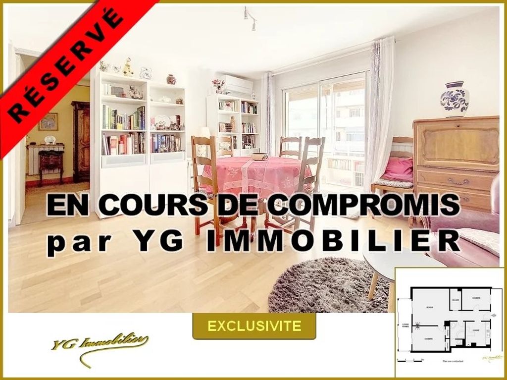 Achat appartement à vendre 3 pièces 64 m² - Toulon
