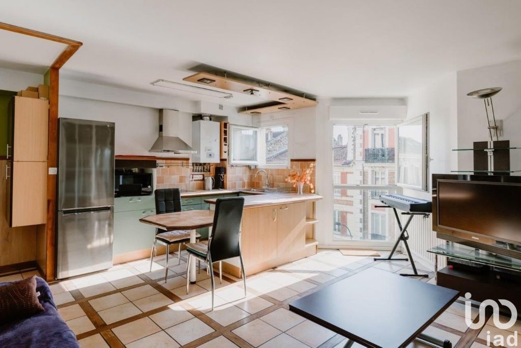 Achat duplex à vendre 3 pièces 65 m² - Ivry-sur-Seine