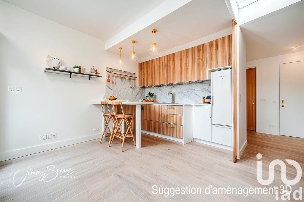 Achat appartement à vendre 2 pièces 39 m² - Issy-les-Moulineaux