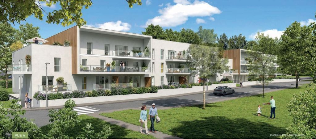 Achat appartement à vendre 3 pièces 64 m² - L'Huisserie