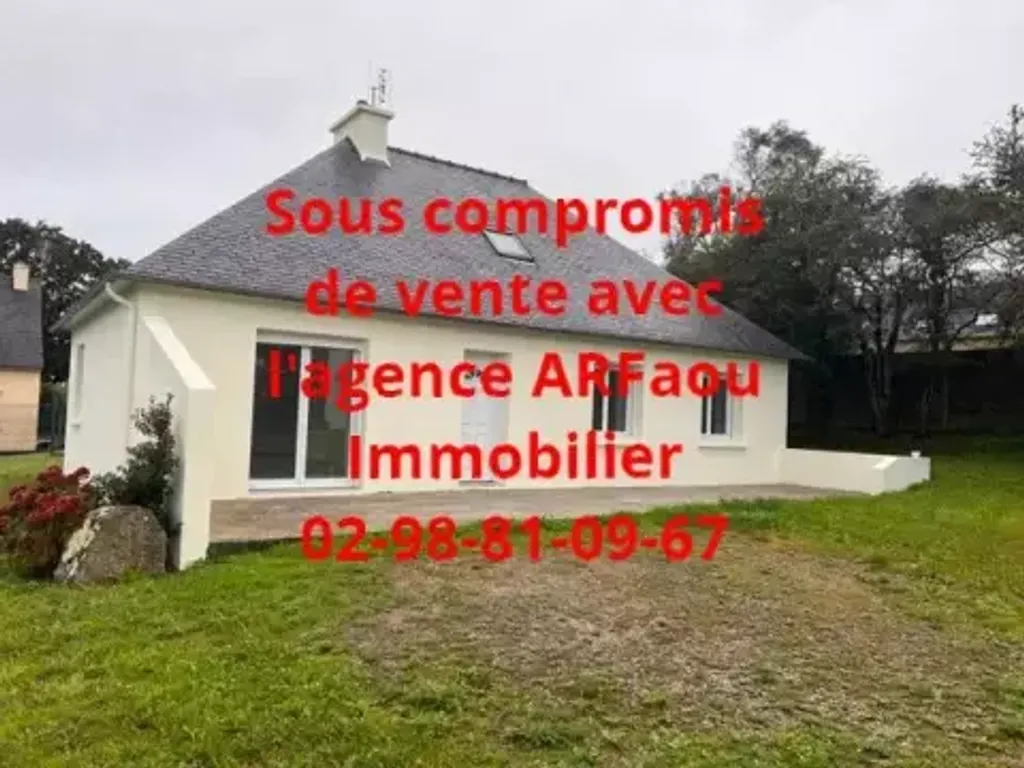 Achat maison à vendre 3 chambres 89 m² - Lanvéoc