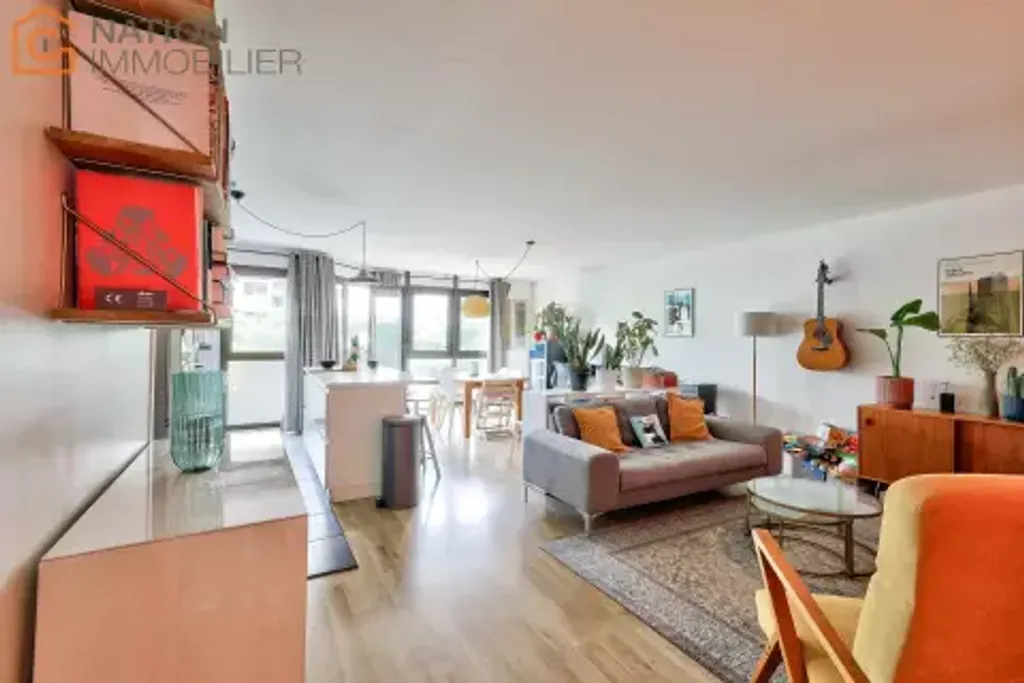 Achat appartement à vendre 4 pièces 96 m² - Paris 20ème arrondissement