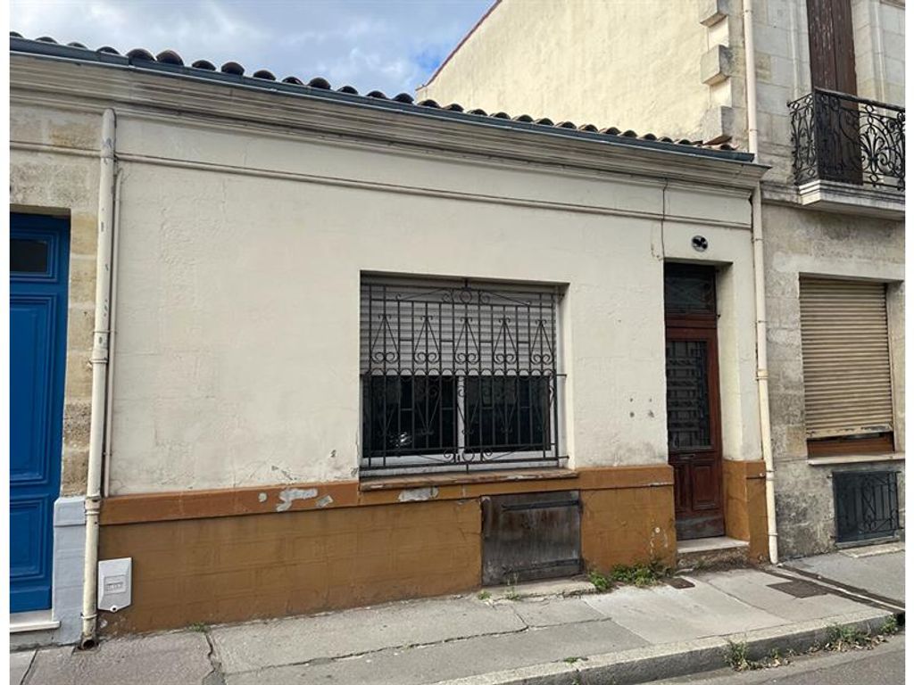 Achat maison à vendre 2 chambres 56 m² - Bordeaux