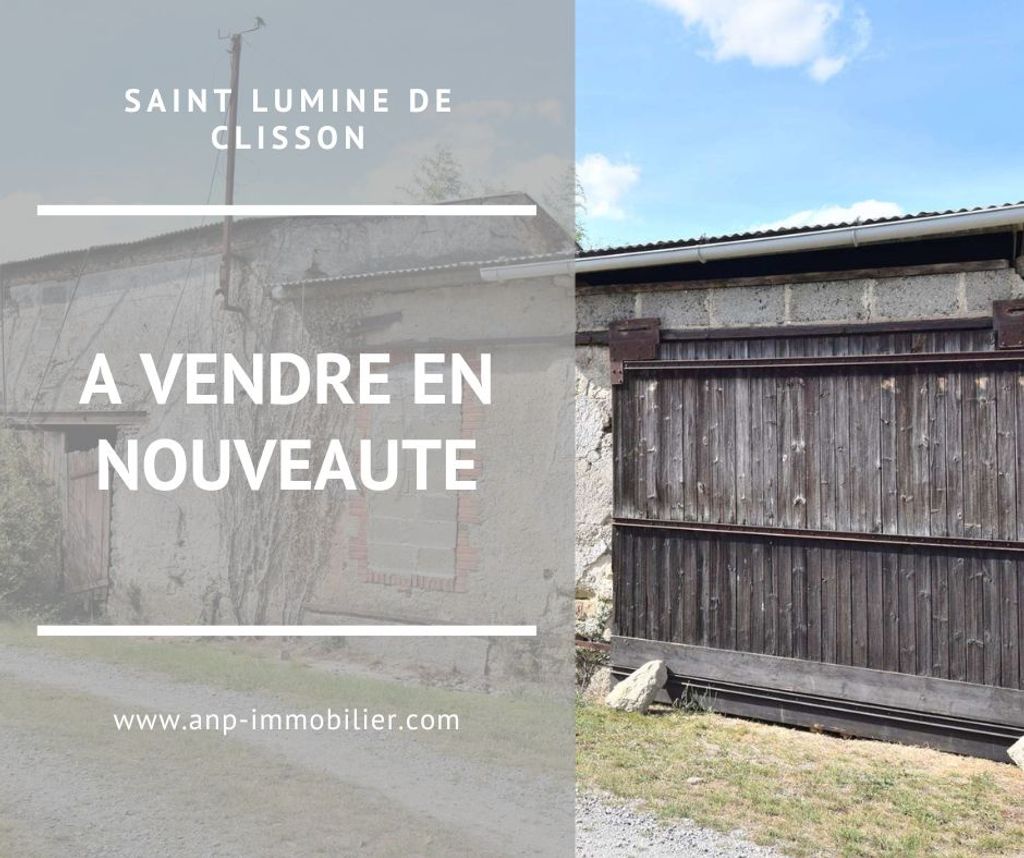 Achat maison à vendre 2 chambres 150 m² - Saint-Lumine-de-Clisson