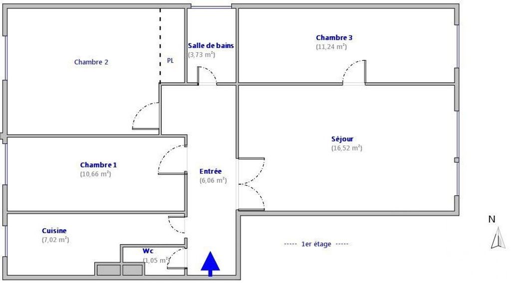 Achat appartement à vendre 4 pièces 69 m² - Villemomble