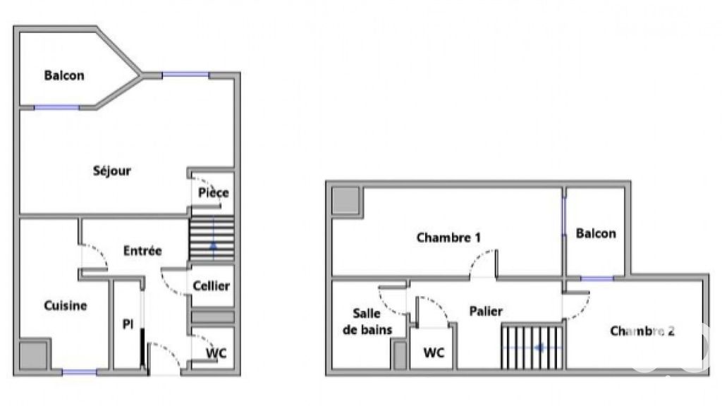 Achat duplex à vendre 3 pièces 70 m² - Lognes