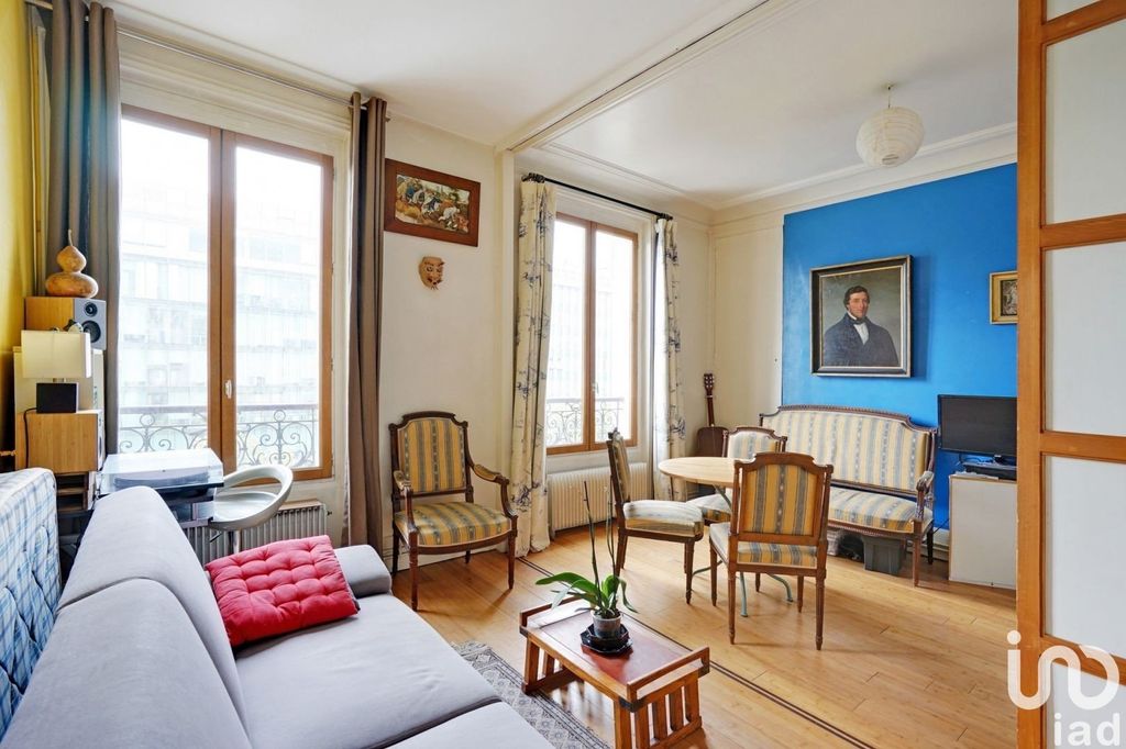 Achat appartement à vendre 2 pièces 47 m² - Paris 19ème arrondissement