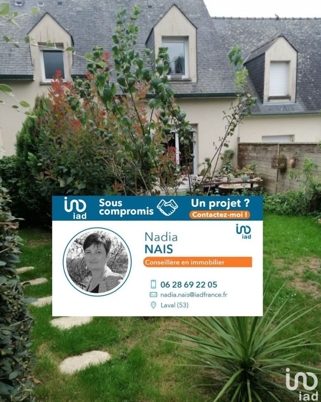 Achat maison à vendre 3 chambres 97 m² - Martigné-sur-Mayenne