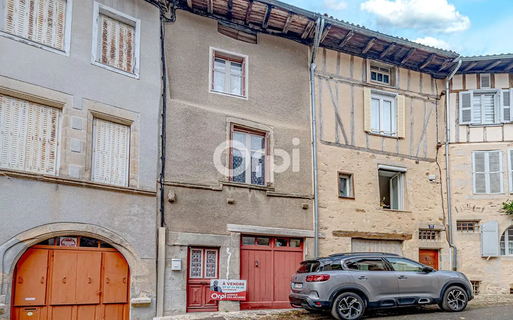 Achat maison à vendre 1 chambre 81 m² - Saint-Léonard-de-Noblat