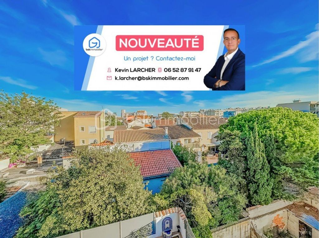 Achat appartement à vendre 3 pièces 60 m² - Palavas-les-Flots