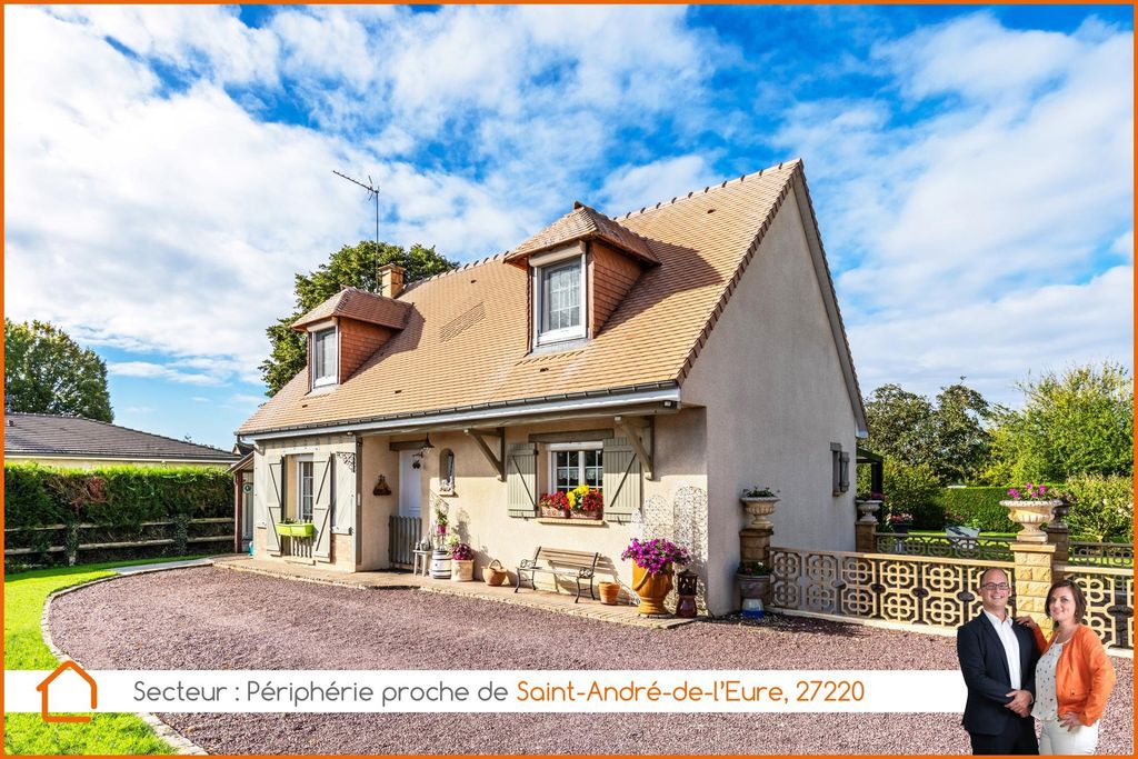 Achat maison à vendre 3 chambres 128 m² - Saint-André-de-l'Eure